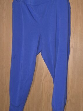 Blue Pull-On Jogger Pants